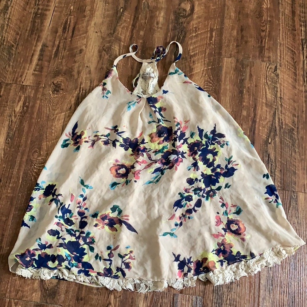 Floral tank top